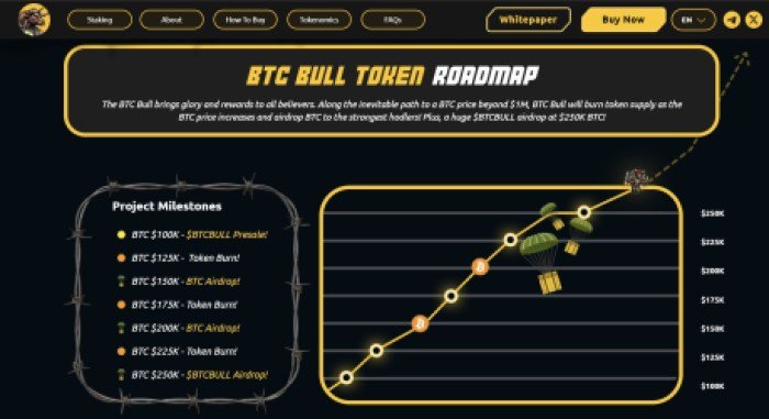 BTC Bull Token Roadmap