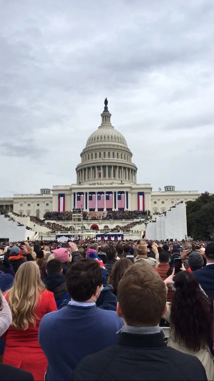 Photo from the Trump Inauguration Day on January 20